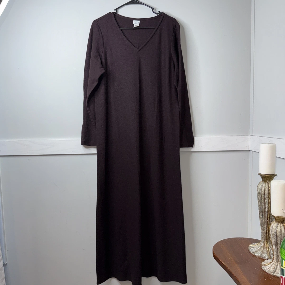 Long Sleeve Solid Maxi Dresses for Women for sale | eBay