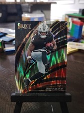 2025 Panini Select - Club Level Ashton Jeanty #204 Black & Red Shock Prizm (RC)