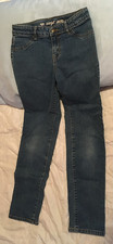 Cat  Jack preteen girl size 12, straight leg stretch denim plain pocket jeans