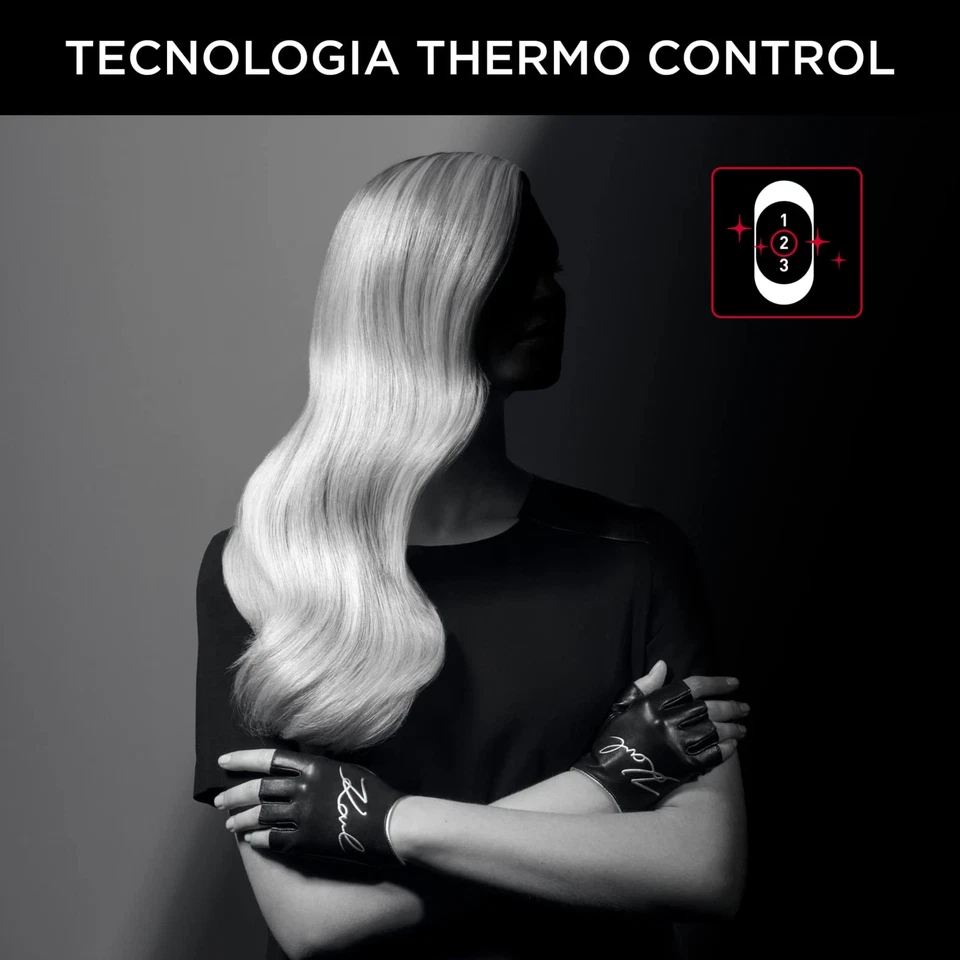 Rowenta CV581LF0 Studio Dry Asciugacapelli con Tecnologia Effiwatts Phon per - Immagine 3 di 4