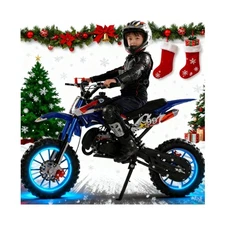 50cc 2-Stroke Dirt Bike for Adults & Kids, Mini Dirtbike Gas Powered Off Road...