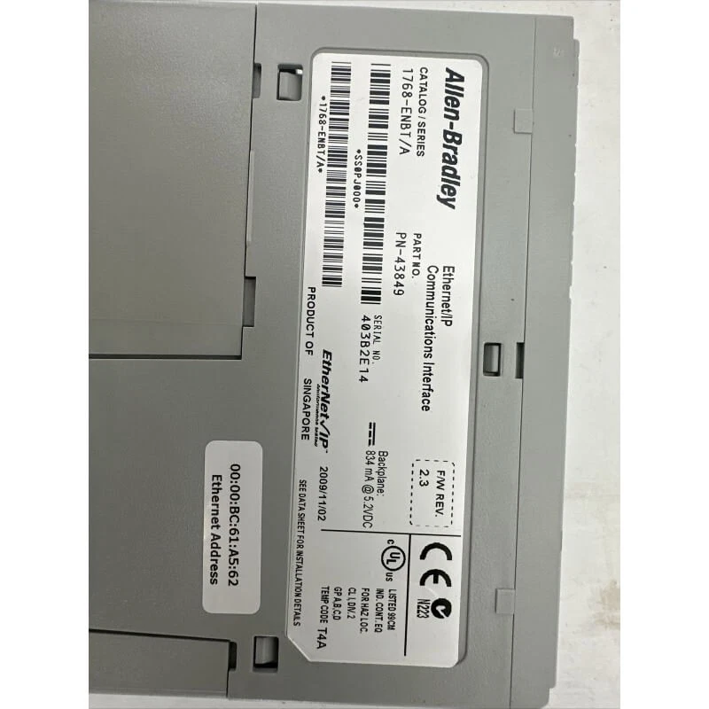 1768-ENBT/A - Allen Bradley - Compactlogix IP Ethernet Communications Interfaces - Imagen 2 de 2