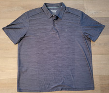 Tommy Bahama IslandZone Palm Coast Pro Golf Polo Shirt Mens Size XXL Gray 118