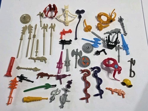 Vintage MOTU Weapons & Accessories Lot He-Man Masters of the Universe