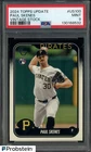 2024 Topps Update Vintage Stock #US100 Paul Skenes Pirates RC Rookie /99 PSA 9