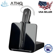 HP Poly CS540A DECT 6.0 Convertible Wireless Office Headset with Handset Lifter