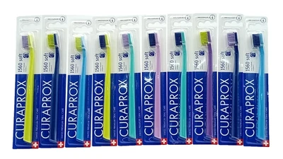 10 x Curaprox CS 1560 Soft Zahnbürste Handzahnbürste