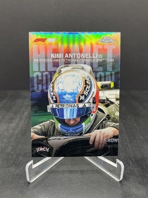2025 Topps Chrome Formula 1 F1 Kimi Antonelli RC Rookie Helmet Collection #HC-1