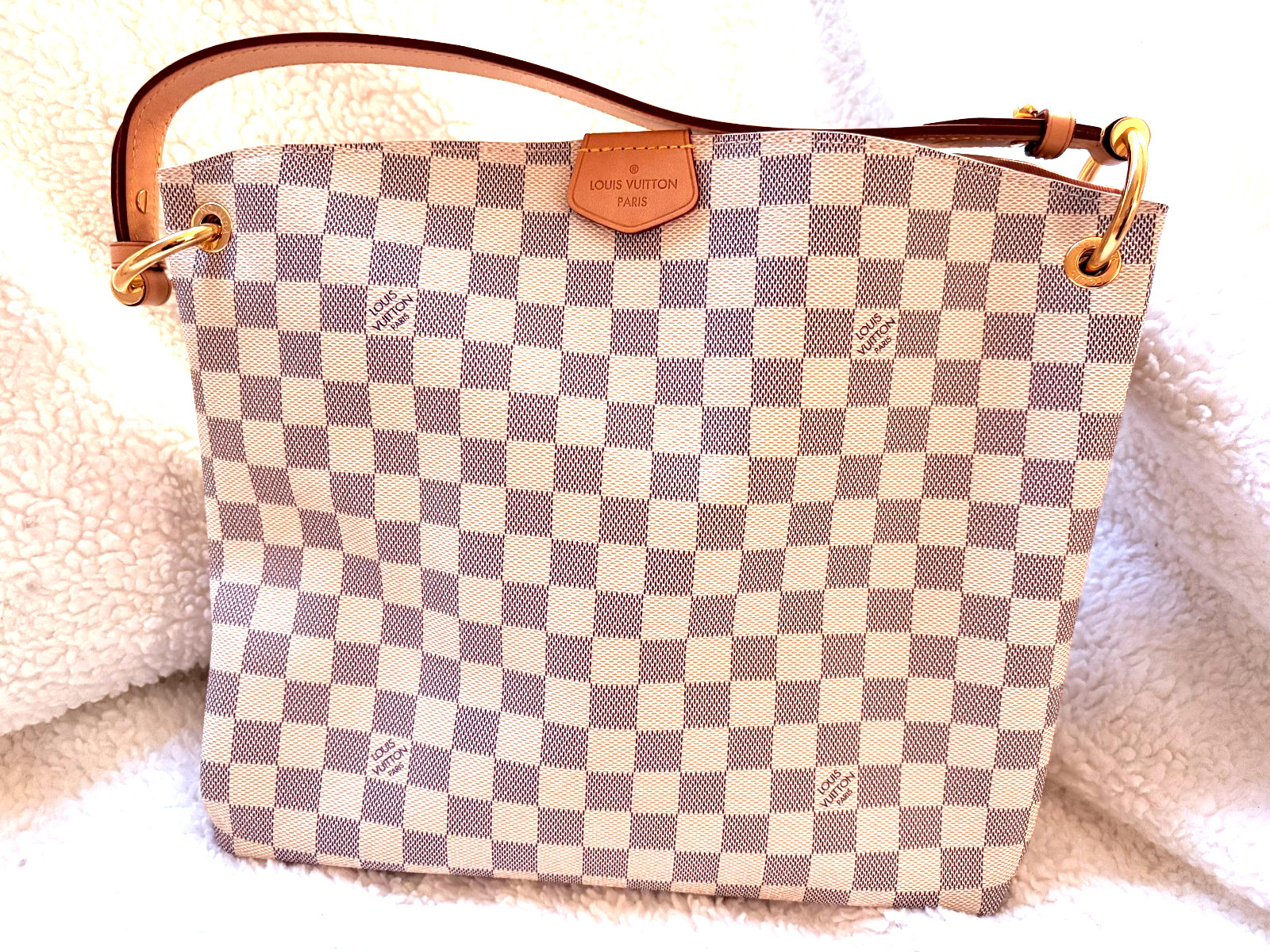Louis Vuitton Damier Azur Graceful PM thumbnail 9