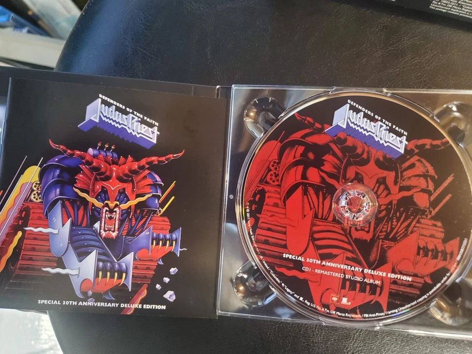 Judas Priest 3CD [COMPLETE] Defenders of the Faith 30th Anni. Deluxe Ed./ - Image 3 of 4
