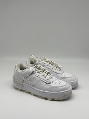 Nike Air Force 1 Shadow Damen, White/White, EUR 38,5, CI0919100, gebraucht