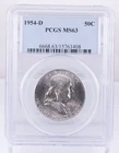 Certified 1954-D Franklin Half Dollar PCGS MS63 Silver 50c