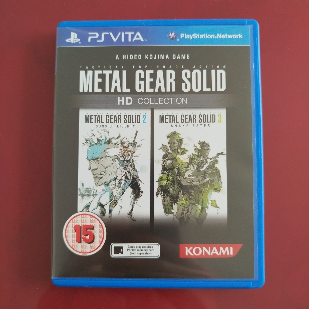 Metal Gear Solid HD Collection PAL UK Version Sony PlayStation PS Vita Complet