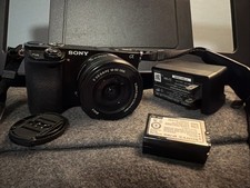 Sony a6000 Digital Mirrorless Camera, 16-50mm Lens + Battery And Charger