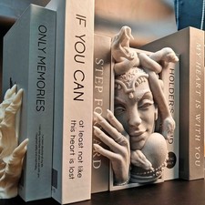 Medusa Head Decorative Bookends Pair