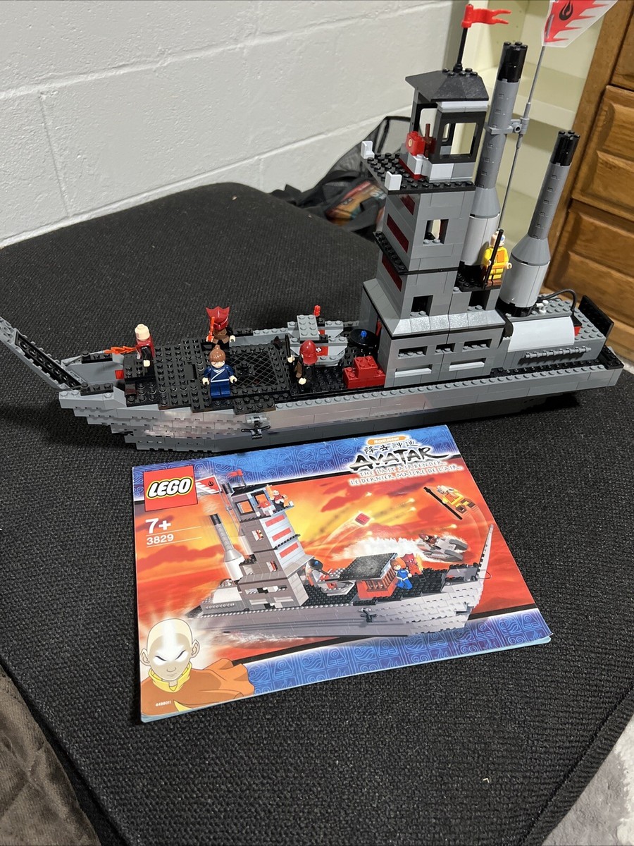 Lego 3829 Lego Fire Nation Ship Fire Nation Lego Avatar LEGO