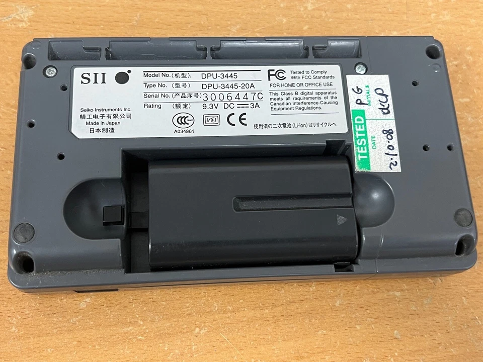 Seiko DPU-3445 Thermal Printer Mobile Portable Label Receipt USB Power - Image 3 of 4