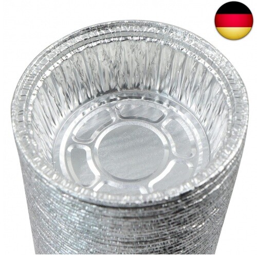 Aluschalen Rund Aluminiumschale Grill Tropfschalen Grillschale - Bild 8 von 9