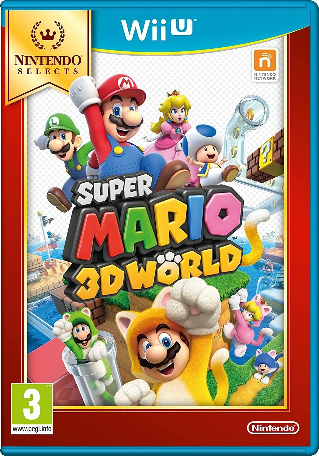 Console Nintendo Wii U + Super Mario 3d World na Memória