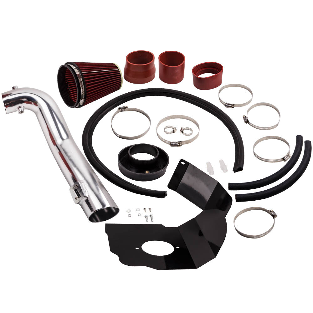 High-Performance Cold Air Intake Kit with Heat Shield for GMC Sierra 1500 5.3L/6.2L 2014-2017