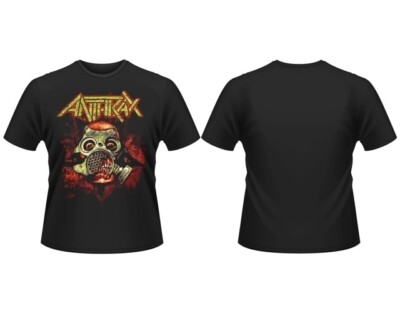 ANTHRAX - Gas Mask Skull (2012) - T-Shirt