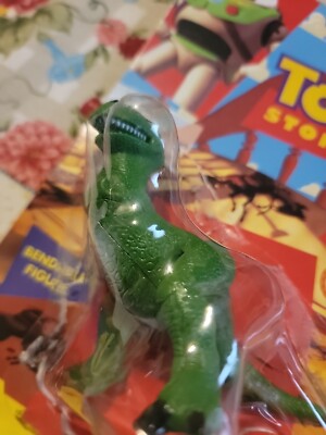 Vintage Toy Story Rex Bendable Figure 3” Thinkway Toys 1995 NEW | eBay