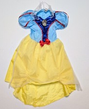 GIRLS SNOW WHITE PRINCESS DISNEY COSTUME DRESS SIZE 4/6X Read Description