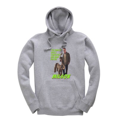 Milson Jim Hund Freitagabend Abendessen inspiriert Hoodie Komödie lustiges Geschenk Geschenk