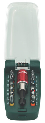 Metabo 15-tlg. Bit Box Bitsatz 630427000