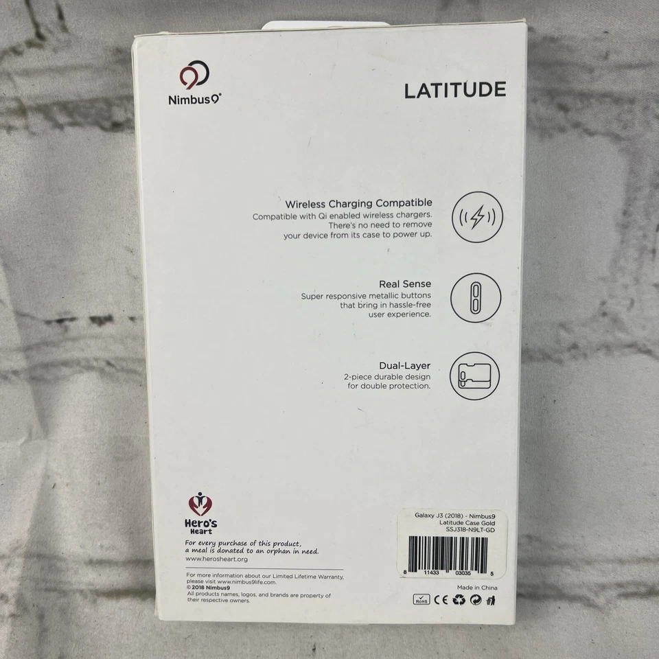 Samsung Galaxy J3 Phone Case Gold - Image 4 of 4