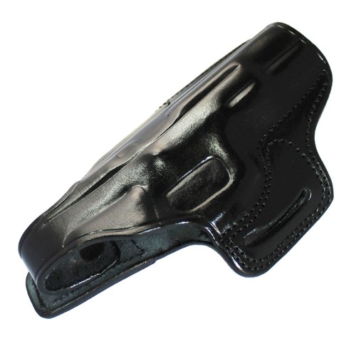 Handmade Leather OWB Carry Two Slot Thumb Break Holster For Pistols - Picture 19 of 61