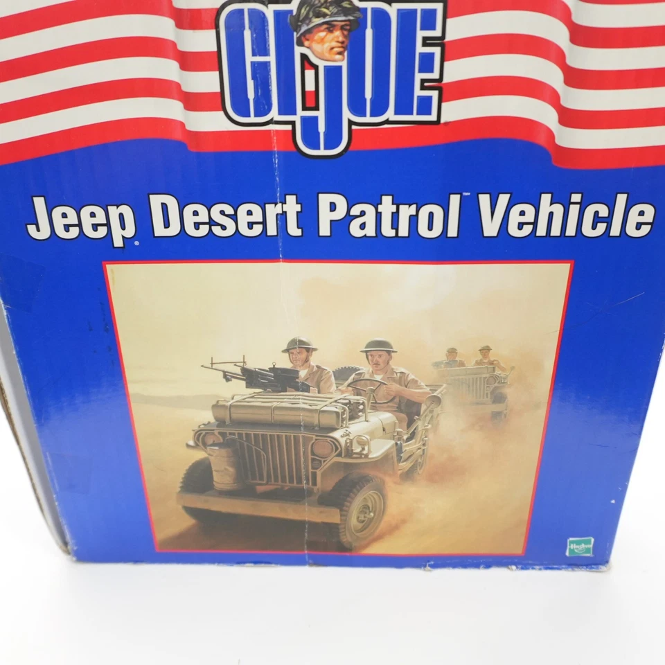 G.I. Joe Willys Jeep Desert Patrol автомобиль Hasbro 53311 грузовик для фигурок 12 дюймов 1/6 - Изображение 4 из 4