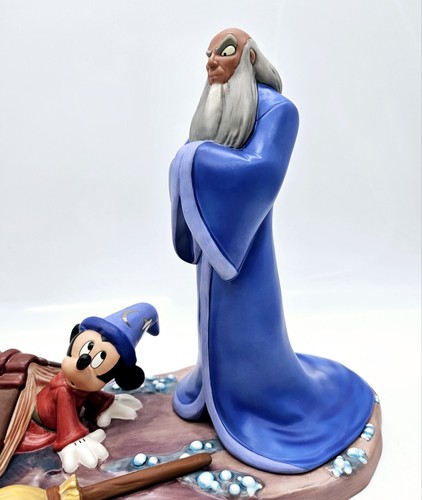 WDCC Disney Sorcerer Mickey and Yen Figurine Oops Fantasia 2000 Lmt Edt Box COA - Picture 4 of 16
