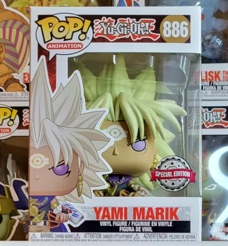 Funko Pop! Yugioh Yami Marik Special Edition #886 Vinyl Figure NM