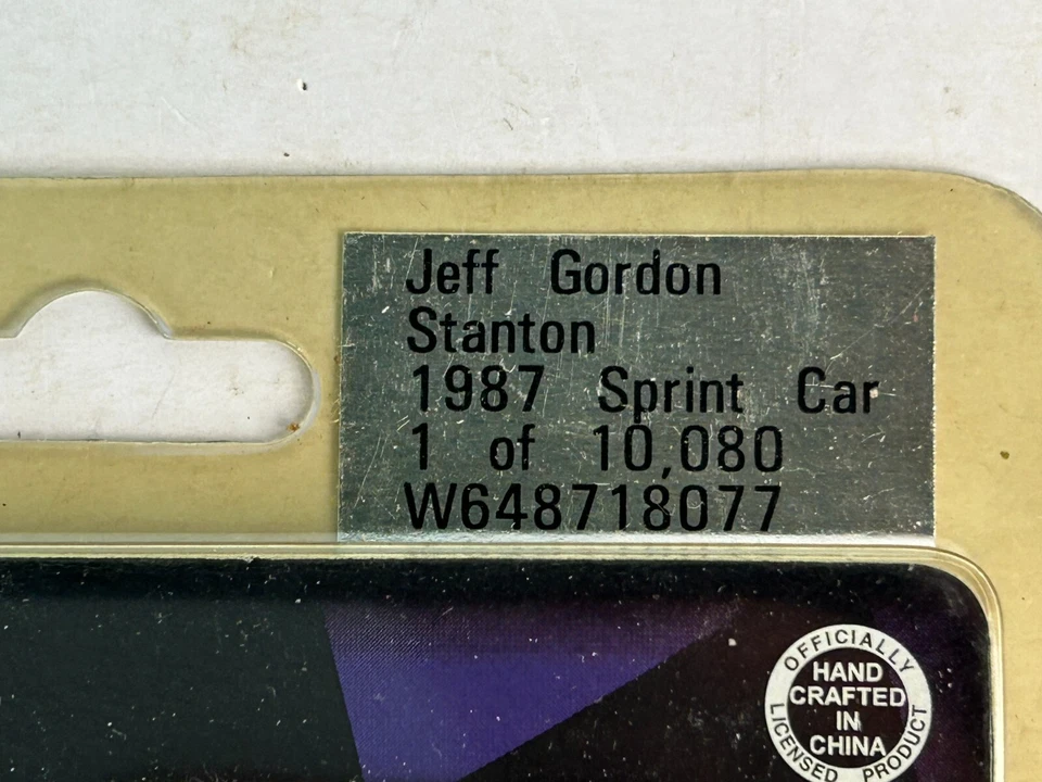 Action Racing Sprint Car, 1987 Jeff Gordon, Stanton Foto 4 de 4