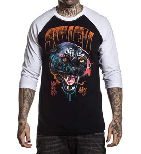 Sullen Mashkow Panther Raglan 3 4 Sleeve Tattoo Artist T Shirt S 3xl Uk Ebay