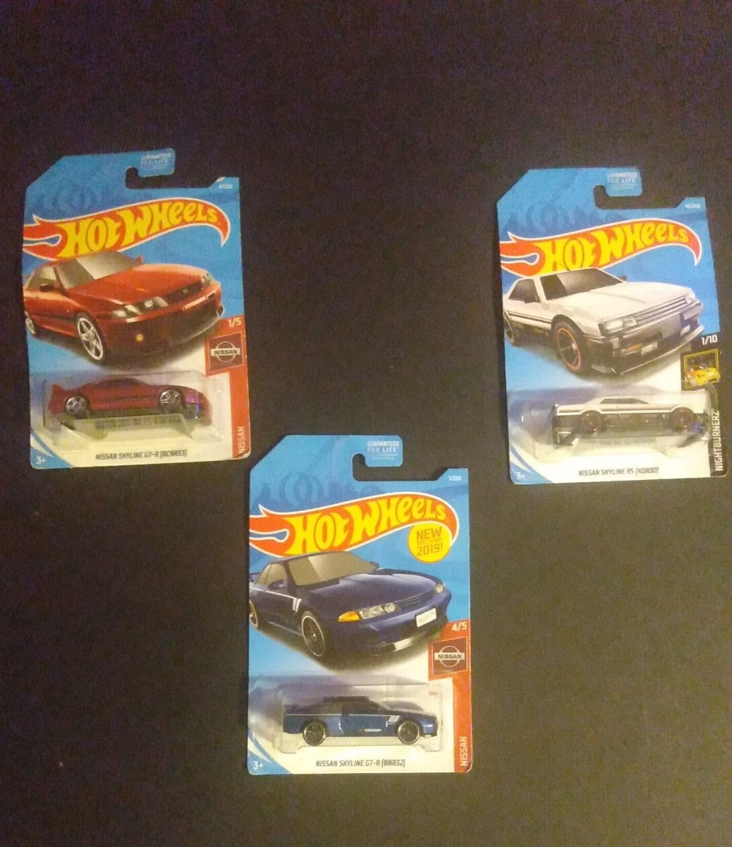 Hot Wheels Nissan SKYLINE Series GT-R & RS LOT OF 3 CARS- hw01 | eBay