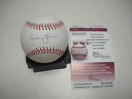 ANDRUW JONES  ATLANTA BRAVES GOLD GLOVE ALLSTAR JSA/COA SIGNED OFFICIAL BASEBALL