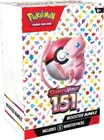 POKEMON 151 Scarlet & Violet TCG Sealed Booster Bundle Box - 6 Packs