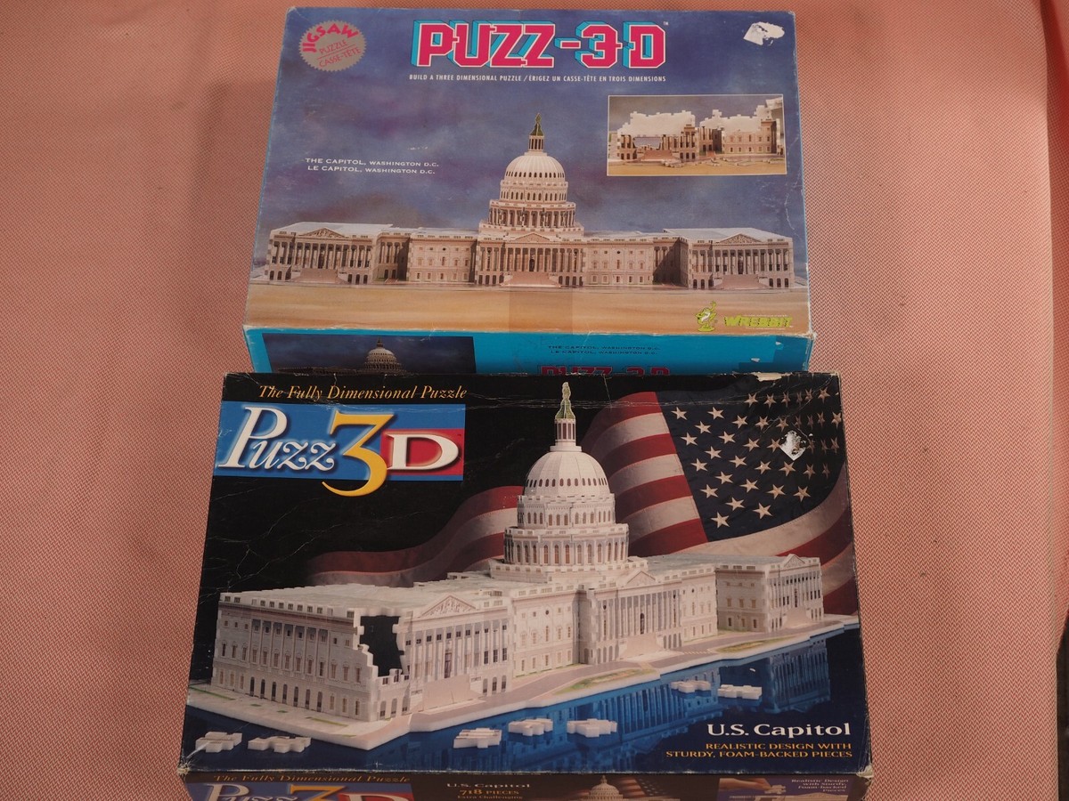 立体ジクゾーパズル 3D アメリカ合衆国議会議事堂 capitole 690p 立体ジクゾーパズル 3D アメリカ合衆国議会議事堂 capitole 690p