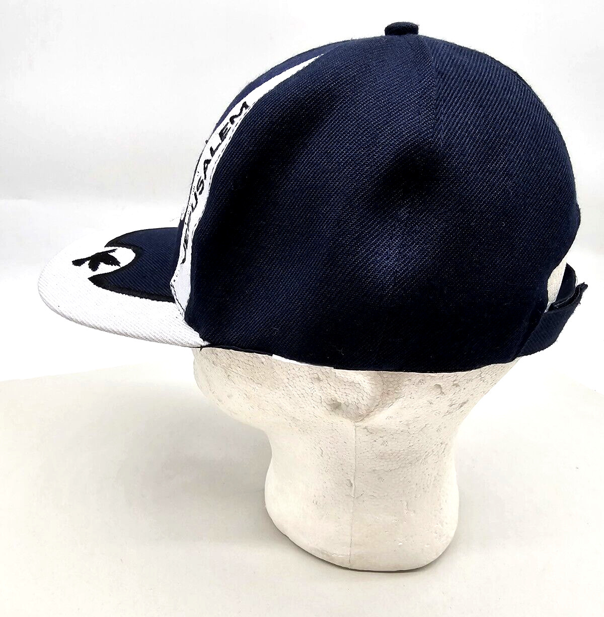 Jerusalem Cotton/Polyester Strapback Baseball Cap… - image 2