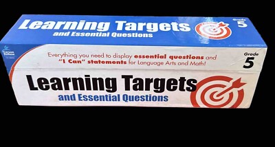 Learning Targets and Essential Questions, Grade 5 by Carson-Dellosa