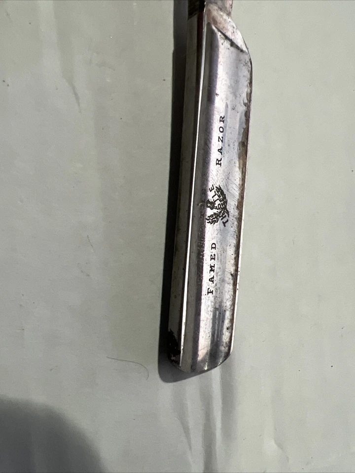 Rare Cased Landell “The Thistle” Straight Razor VGC w/box - Image 2 of 4