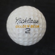 Vintage Golf Ball Jack Nicklaus Golden Bear 2