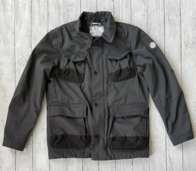 Weekend Offender Category A Men’s Sz M Fleece Lined Jacket Gray Missing  Hoodie