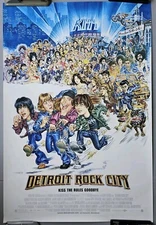 DETROIT ROCK CITY ORIGINAL ROLLED MOVIE POSTER 27x40 1999 KISS RULES GOODBYE