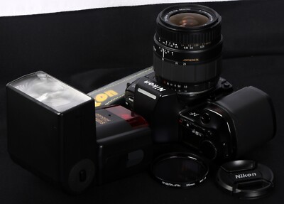 Nikon F-801 35mm Film SLR c/w Sigma Asph AF 28-80mm f/3.5