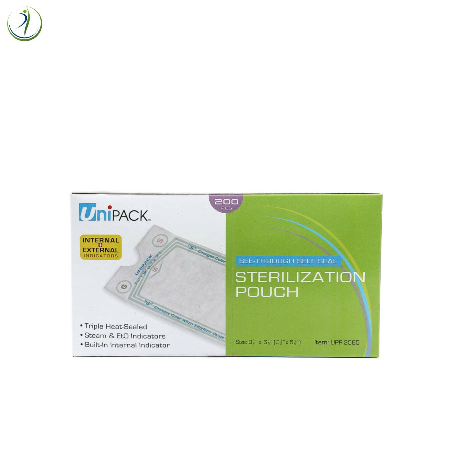 Autoclave Sterilization Pouches Self Seal 3 1/2" x 6 1/2"  200pk Medical Tattoo