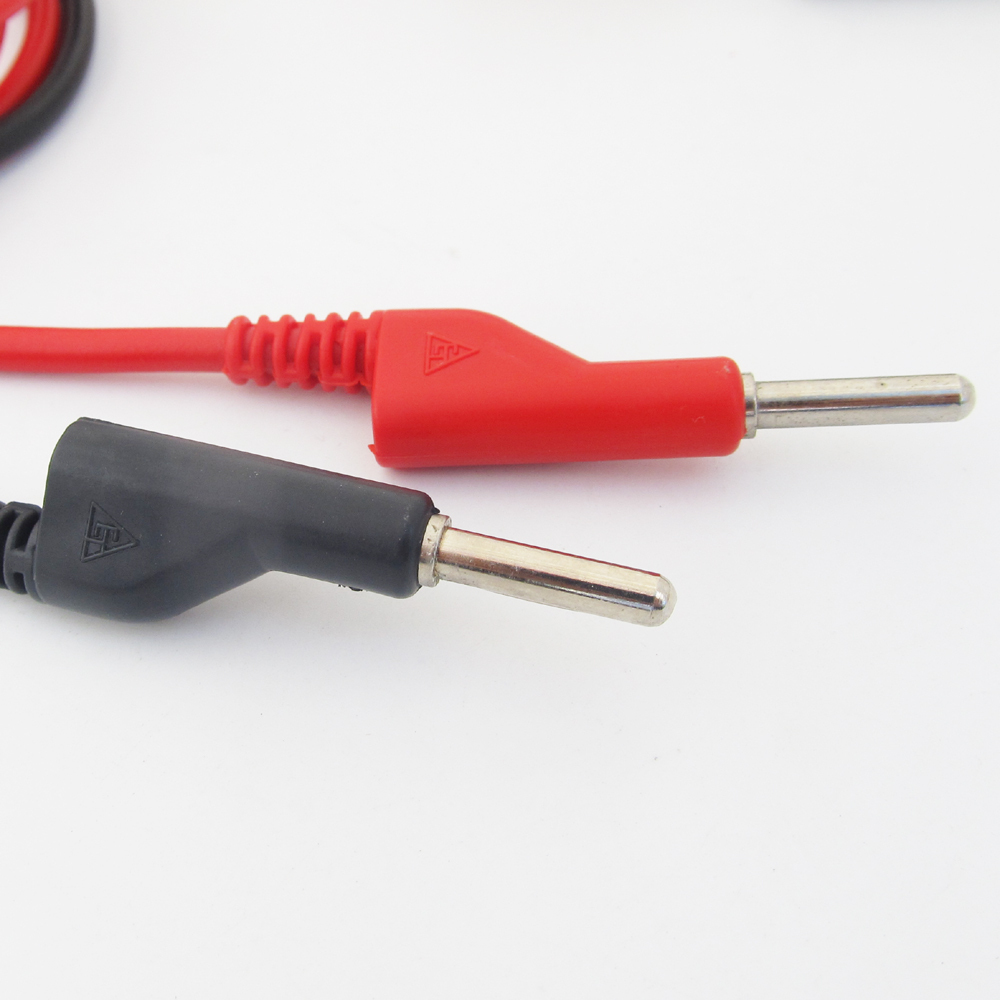 IGNPION 5pcs 4mm Câble De Test En Silicone Souple Banane à Fiche Banane - Foto 13