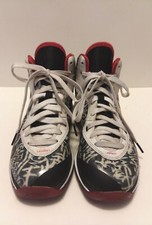 Nike Size 4.5 Youth-Nike LeBron 17 Graffiti White 2020 High Top Shoes
